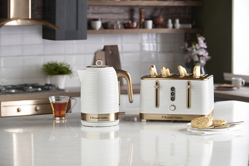 The Russell Hobbs Inspire Range of Kettle and Toasters PressFix